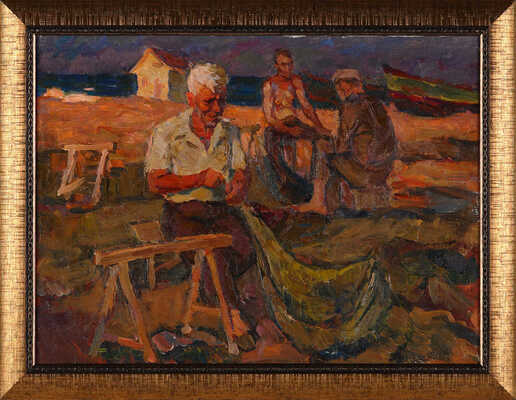 Кулагин Борис Петрович. Рыбаки 